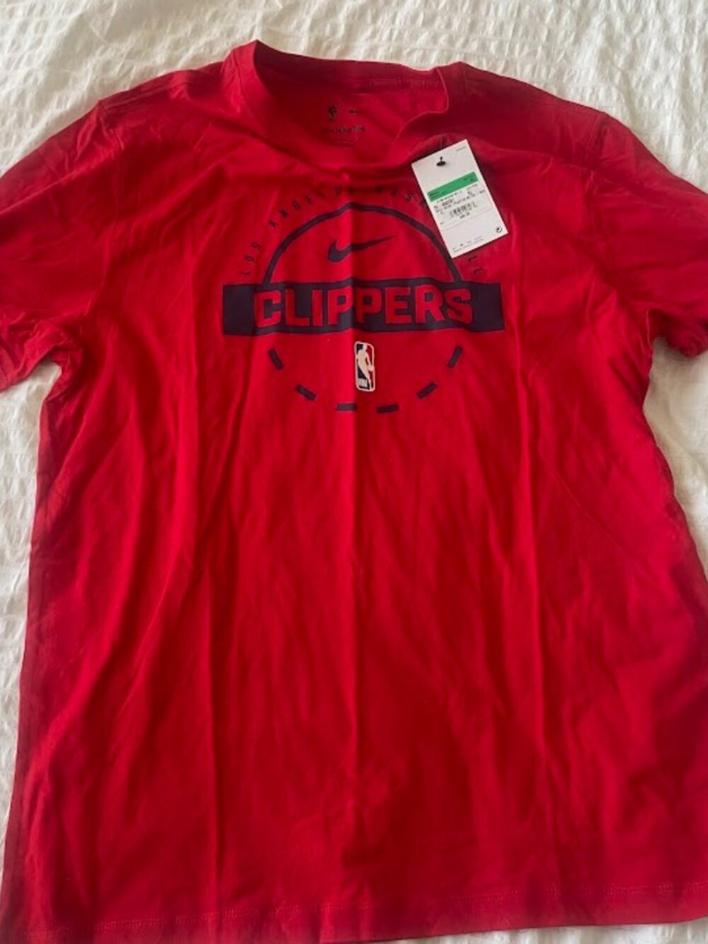 Nike LA Clippers Red Men's XL T-shirt NWT